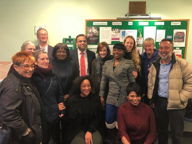 Diane Abbott and Shami Chakrabarti visit Yarl’s Wood and BRASS