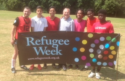 Football celebrates Refugee Week